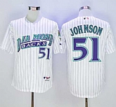 Arizona Diamondbacks #51 Randy Johnson White 1999 Turn Back The Clock Stitched Baseball Jersey Sanguo,baseball caps,new era cap wholesale,wholesale hats